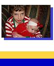 William hugs Evellyn